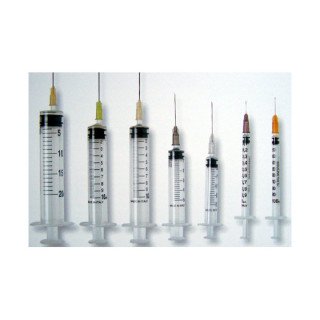 Scatola siringhe 3pezzi con ago